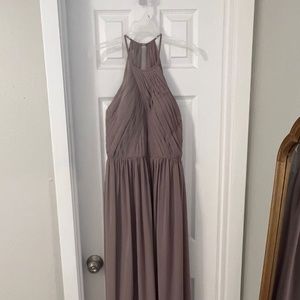 Dusty mauve formal/bridesmaid dress